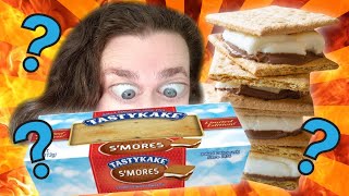SMORES... IN A PIE?!?!?! Tastykake Smores Pie REVIEW | Jack The Snack Master