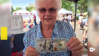 Mystery philanthropist hiding $100 bills all over city