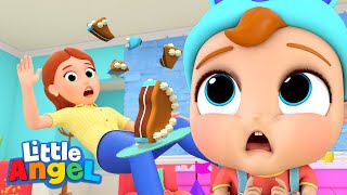 Ouch, We Go Boom Boom! | Accidents Song | Little Angel Kids Songs