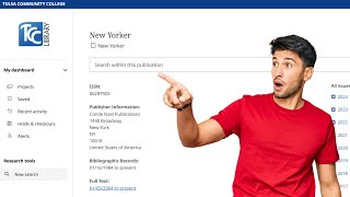 How to search within a periodical (magazine, newspaper, or journal) for your topic