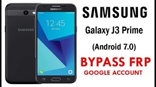 Galaxy J3 Prime Google Account lock Bypass (Android 7.0) Easy Steps & 100% Work screenshot 1