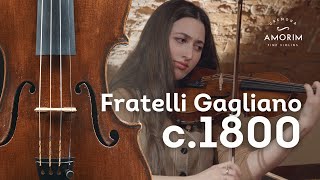 A Violin By Fratelli Gagliano, Naples, 1800 Masterful Performance By Sofia Manvati Fine Violins
