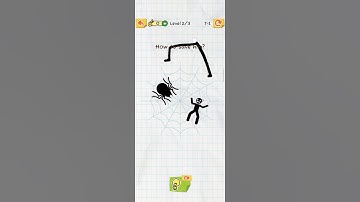Draw 2 save daily challenge may 7 level 2 #shorts #draw2save #gameplay #spider #web