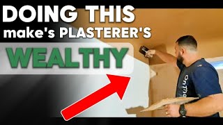 HOW TO PLASTER A COVED CEILING