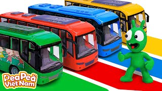 Pea Pea Trải Nghiệm Xe Buýt Nguyên Tố 🚌 Hoạt Hình Thiếu Nhi Vui Nhộn