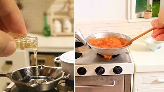 S2 EP29: ASMR COOKING CHALLENGE Chicken Mushroom Pasta  [KITCHEN SET TOY FUNCTIONAL]