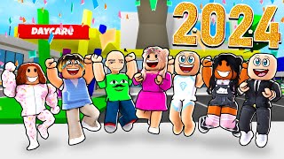 DAYCARE NEW YEAR REWIND 2024!| Roblox | Brookhaven 🏡RP
