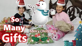 Opening Gifts On Christmas | Christmas Celebration 2021 | #christmas #gifts