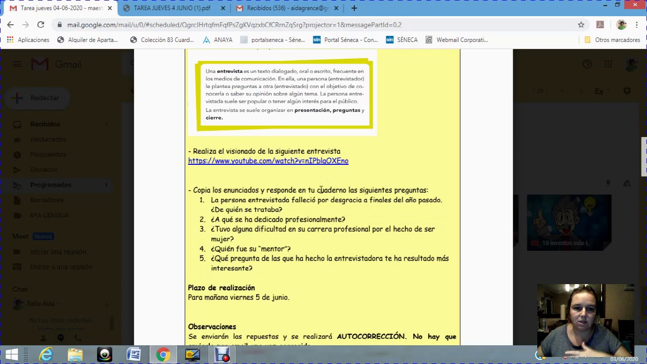 TAREA 04 06 2020 - YouTube