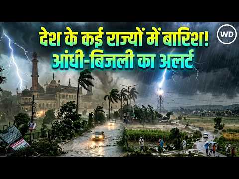 Weather Update: कई राज्यों में बारिश-आंधी और बिजली का Alert, जानें दिल्ली समेत पूरे देश का मौसम