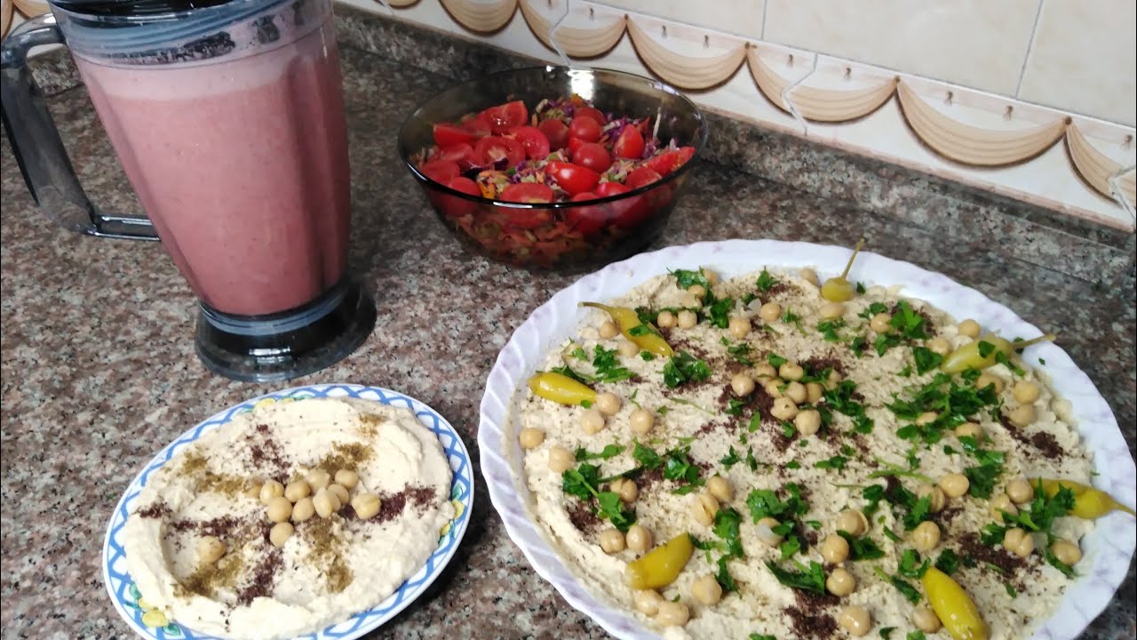 اكله شعبيه مشهوره برمضان فته الحمص استغلي فتات الخبز البايت باكله طيبه