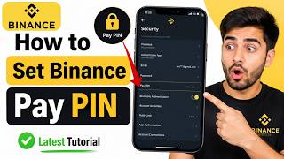 How To Set Binance Pay Pin Binance Pay Pin Setup 2026