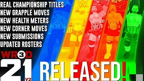 WR3D 2K21 NEW MOD.WR3D MOD.LINK IN DESCRIPTION