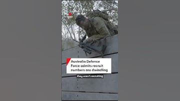 Australia Defence Force admits recruit numbers are dwindling