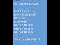 R3. Cagnes sur Mer c3# prix de Vercors