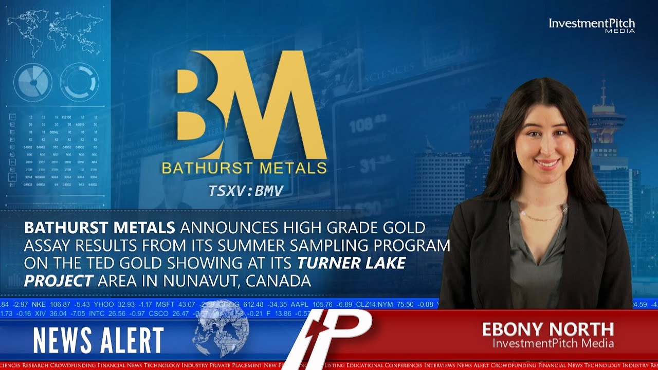 Bathurst Metals announces high grade gold assay at its Turner Lake project area in Nunavut Canada