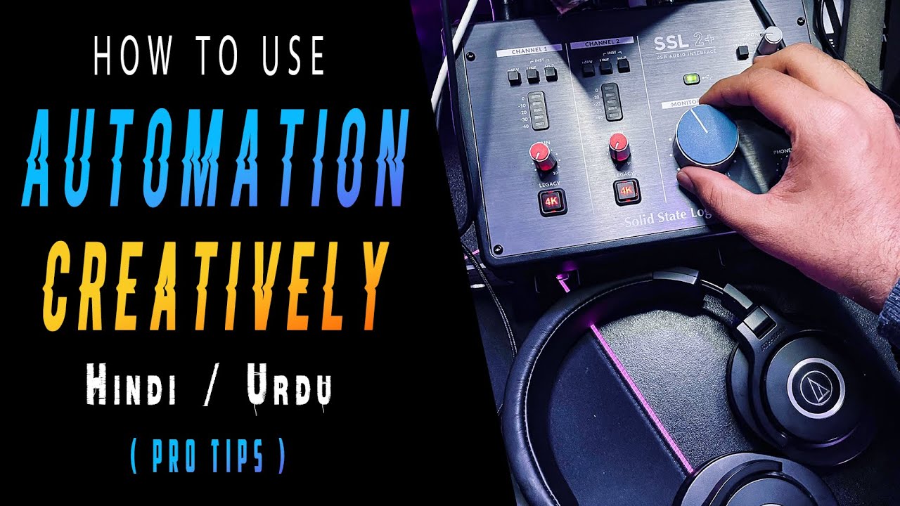 How To Use Automation Creatively in Cubase Pro | Hindi Music Production Tutorial |  Hassan Shaikh