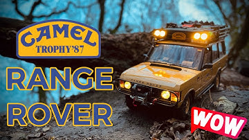 RC Scale Range Rover Camel Trophy 1987 Madagaskar #rangerover #cameltrophy #rcscaler #rccar