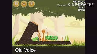 Angry birds old and new voices screenshot 3