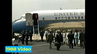 Vice President George H.W. Bush Visiting Delaware (1988)
