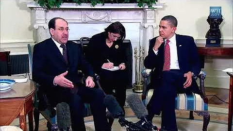 التدريب على الترجمة التتابعية Practical lesson  Pre. Obam  and Iraqi PM - Consecutive Interpretation