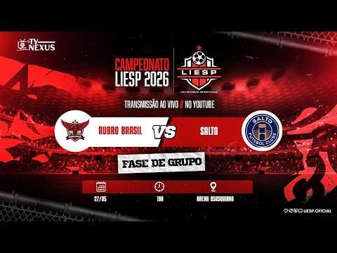 🏆  LIESP || RUBRO BRASIL X SALTO || SUB 14