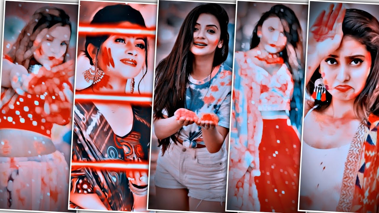 Holi Dj Status video Editing Alight Motion | Holi Status Editing Alight Motion | Holi Video Editing