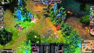 Sona flash crescendo to faker, KR LOL Highlight