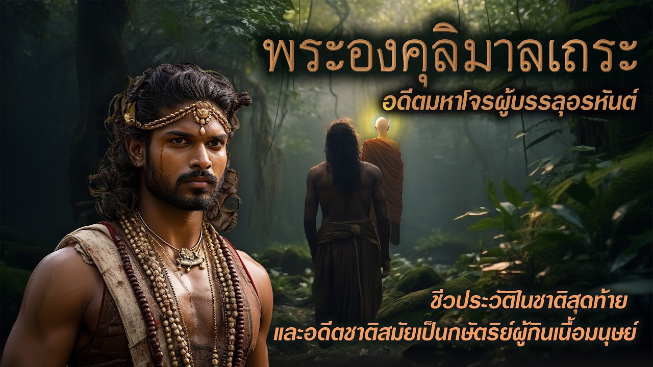 พระองคุลิมาลเถระ  | มหาโจรผู้กลับใจ | ผู้เกือบกระทำอนันตริยกรรม...ปิดสวรรค์ ปิดนิพพาน