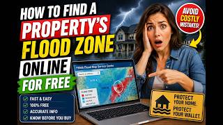 How to find a property's flood zone online for free