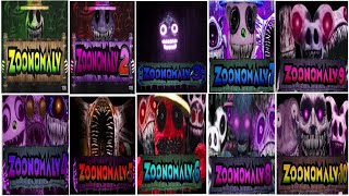 Icons Comparison - Zoonomaly Chapter 1, 2, 3, 4, 5, 6, 7, 8, 9, 10