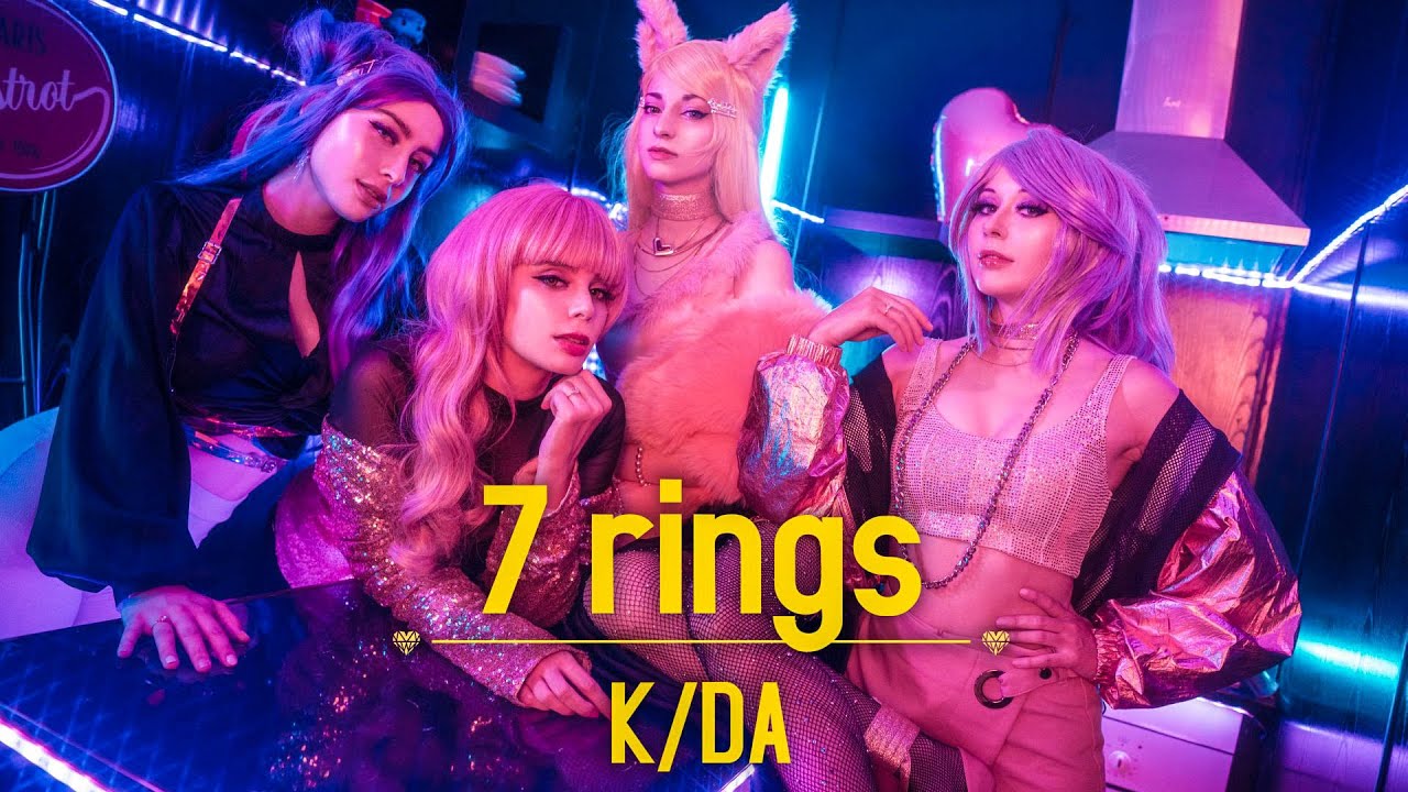 Ariana Grande 7 Rings Kda Cosplay Music Video