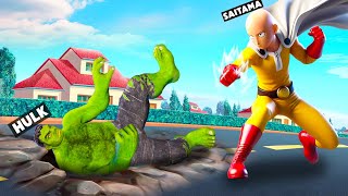 Can Saitama Defeat All The Super Heroes? In Overgrowth With Oggy And Jack