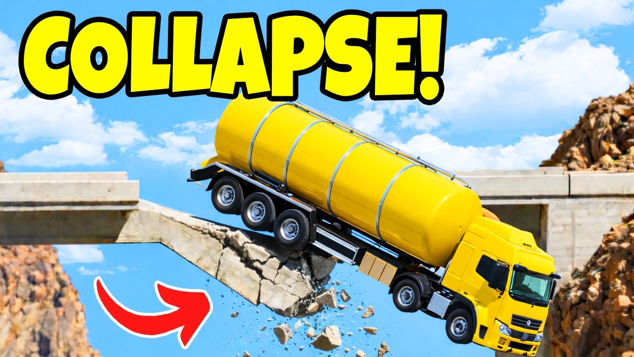Most CHAOSTIC Moments in 2025 BeamNG Drive!