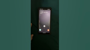 Google Pixel 6a incoming call