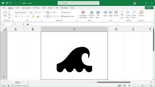 How to Add the WATER WAVE Symbol (🌊) in Excel