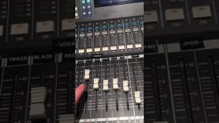 How to select and change Mixes - Yamaha LS9