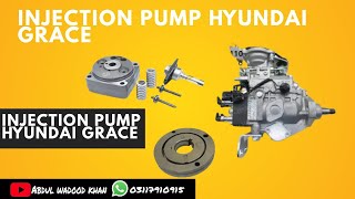 HOW TO INJECTION PUMP HYUNDAI GRACE