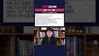 26R 프리뷰 김천 vs 서울