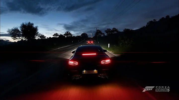 Forza Horizon 5 - Mercedes-AMG C63s Coupé | Night Drive & Highway Sprint