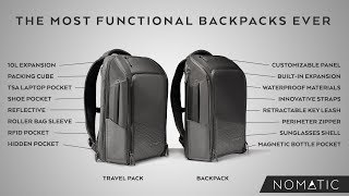 Meet the NOMATIC Backpack &  Travel Pack
