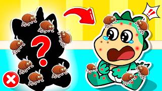 🔍 Spike Investigates! 🪲 Who’s Behind the Bed Bugs 🔥 Fire Spike Kids Stories