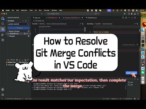 How to Resolve Git Merge Conflicts in VS Code