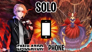 Phone Testing Halberd Solo Vs Demonic Quasar Ultimate  Toram Online
