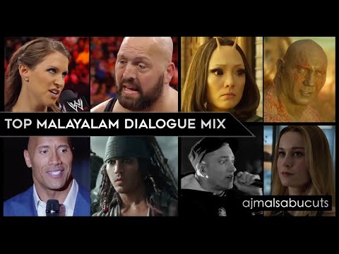 Top 10 Malayalam Dialogue Mix | ajmalsabucuts