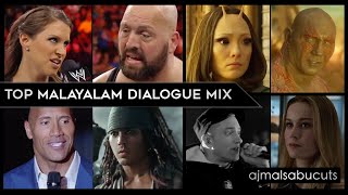 Top 10 Malayalam Dialogue Mix | ajmalsabucuts