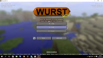 HOW TO HACK IN MINECRAFT ?? Wurst 1.8.X/1.9.X/1.10.X [Warning NO SOUND]