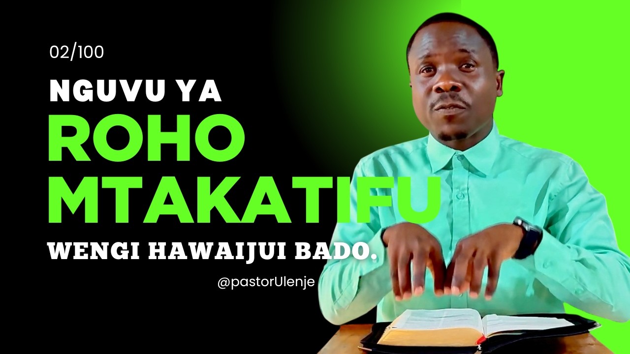 🙆🏻‍♂️ Hii ni Nguvu ya Roho Mtakatifu ambayo wengi hawajaijua bado | Pastor Ulenje - Moyo wa Maombi.