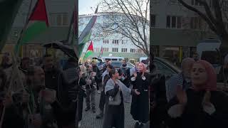 Protesters in Berlin call for end to arms deliveries to Israel