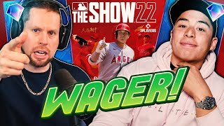 TROYDAN challenged me to a $100 MLB WAGER!! MLB The Show 22